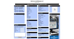 Desktop Screenshot of iphone.mobileapps.nl