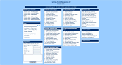 Desktop Screenshot of mobileapps.nl