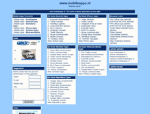 Tablet Screenshot of mobileapps.nl